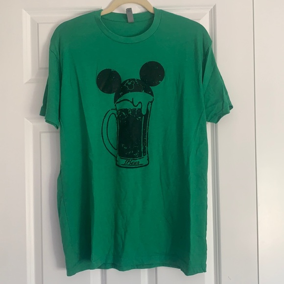 Other - Beer Mickey Disney Shirt